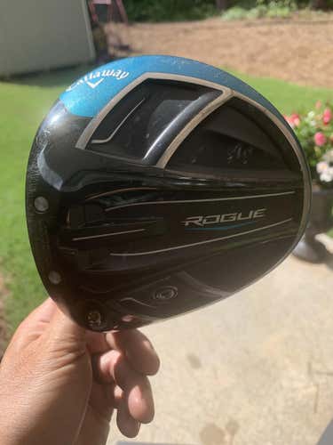Used Men's Callaway Left Hand Rogue Driver Regular Flex 9 Loft