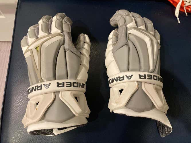 Used Under Armour BioFit Lacrosse Gloves 13"