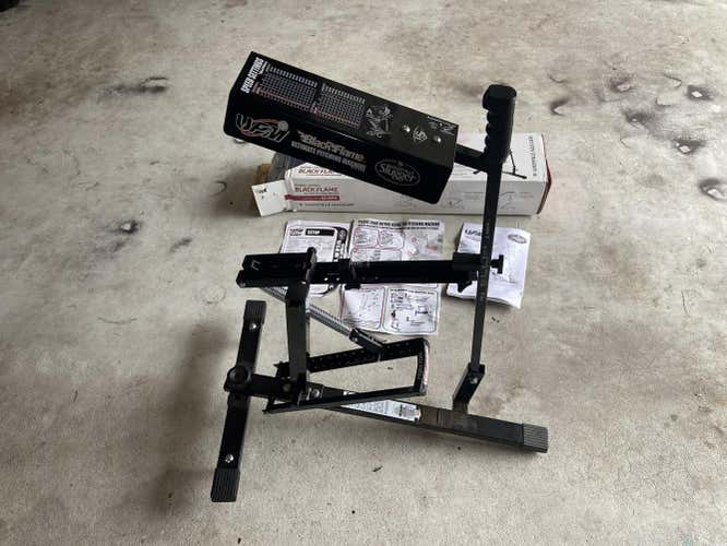 Black Flame Louisville Slugger Ultimate Pitching Machine