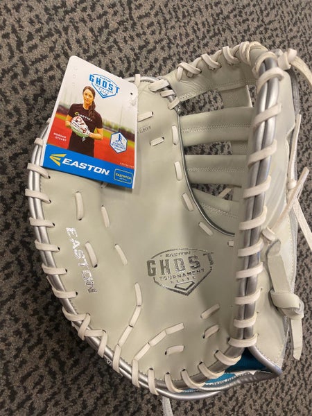 White Adult 1B Ghost 13" Softball Glove