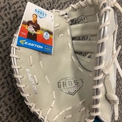 White Adult Catcher's Ghost 13" Softball Glove