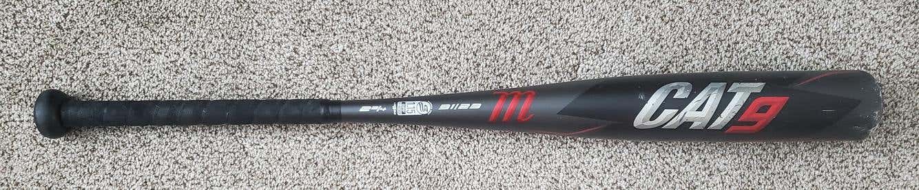Used Kid Pitch (9YO-13YO) USSSA Certified 2021 Marucci Alloy Cat 9 Bat (-8) 23 oz 31"