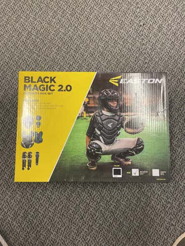 Youth Easton Black Magic Catcher's Set