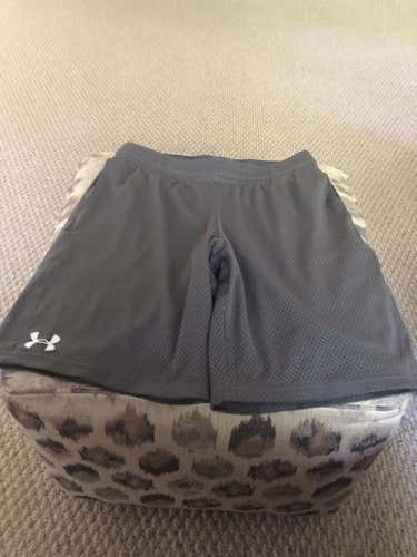 Under Armour gray youth large shorts