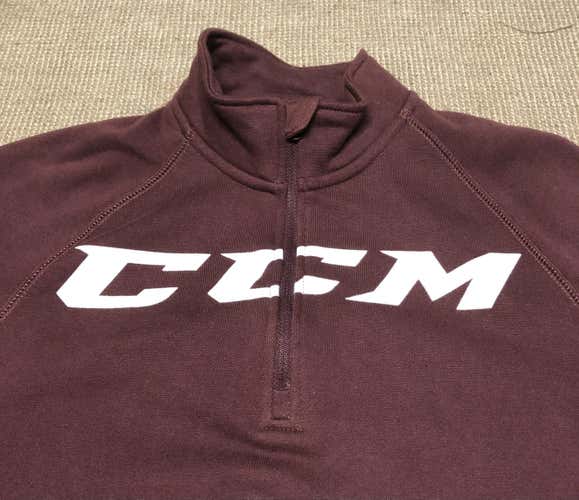 CCM Hockey Fleece 1/4 Zip Sweatshirt SR