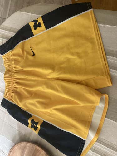 Michigan Wolverines Nike Basketball Shorts