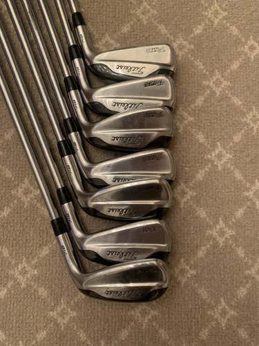 Men's Right Handed Stiff Flex Steel Shaft Tmb Iron Set 4-PW