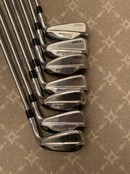 Men's Right Handed Stiff Flex Steel Shaft Tmb Iron Set 4-PW