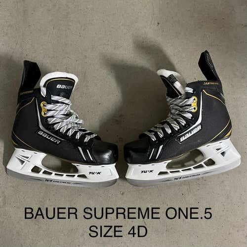 BAUER SUPREME ONE.5 JR. SKATES (SIZE 4 D)