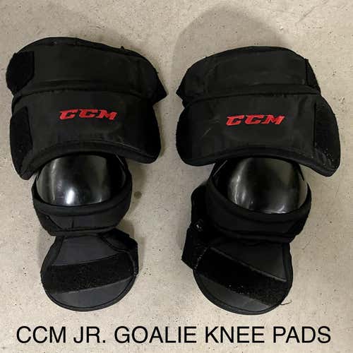 CCM JR. GOALIE KNEE PADS