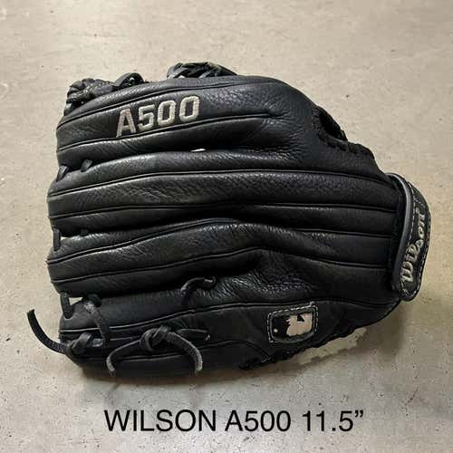 WILSON A500 BASEBALL GLOVE (11.5”)