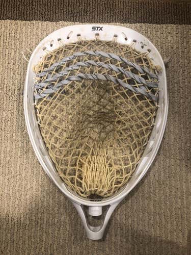 White New Goalie Strung Eclipse Head