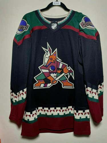 Arizona Coyotes KACHINA official Adidas game jersey- size 52. NEW.  RETAIL IS $180!