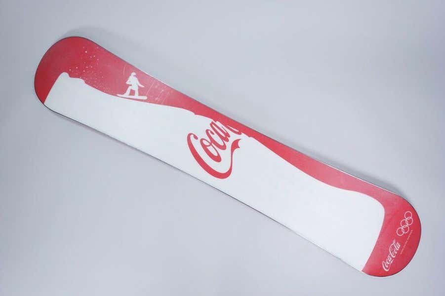 スノーボード NAGANO Winter Olympics 98 board Coca COCA-COLA WORLDWIDE PARTNER WINTER OLYMPIC EDITION 157CM SNOWBOARD