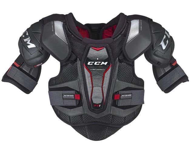 New Junior Medium CCM JetSpeed FT1 Shoulder Pads