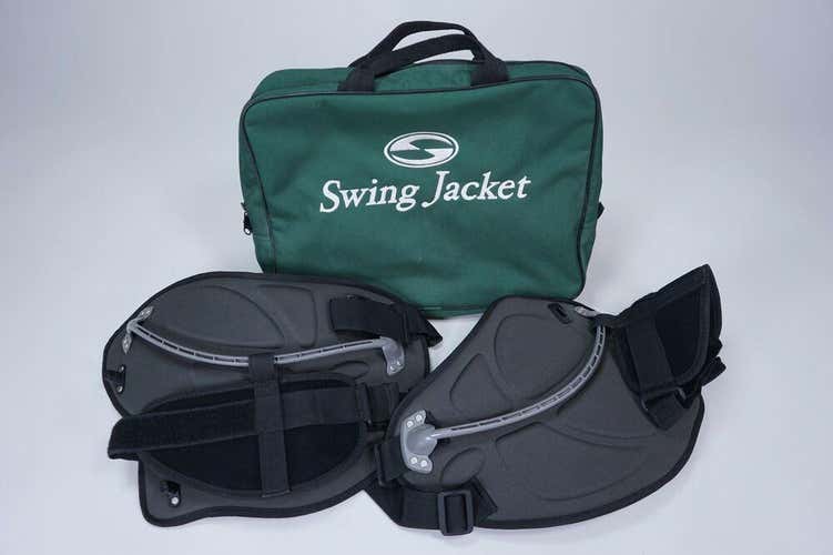 GOLF SWING JACKET BY PETER JACOBSEN TRAINER RIGHT HANDED GREY