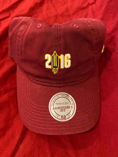 Cleveland Cavaliers Mitchell & Ness 2016 NBA Champions Dad Adjustable Hat - Wine * NWT