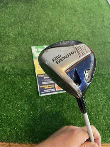 Callaway Big Bertha Driver 10.5* Ladies Flex Graphite Shaft Left Handed