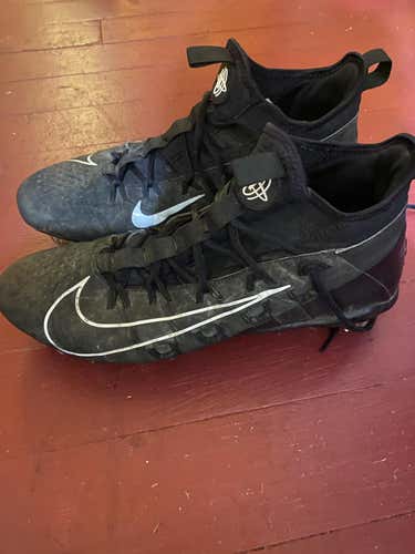 Black Unisex Turf Cleats High Top Alpha Huarache 6 Elite