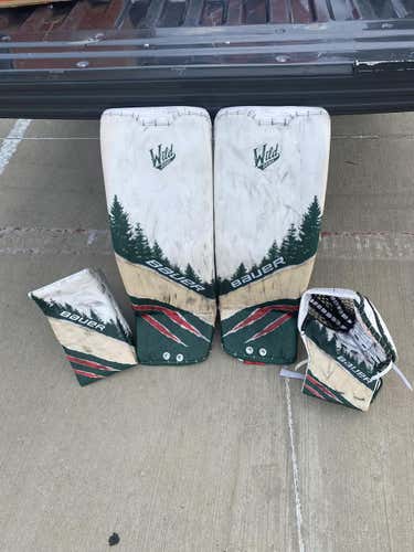 Used 35" Regular Goalie Full Set