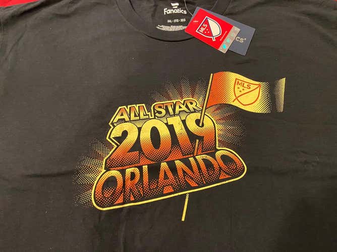 Fanatics 2019 MLS All-Star Game Orlando T-Shirt - Black - NWT