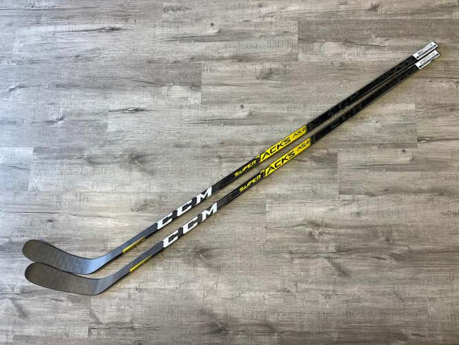 2 Pack - New CCM SuperTacks AS2 (Ribcor) Pro FILIP FORSBERG NASHVILLE PREDS Pro Stock Stick