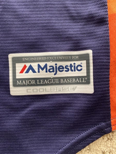  Majestic Athletic Adult Small Houston Astros Blank