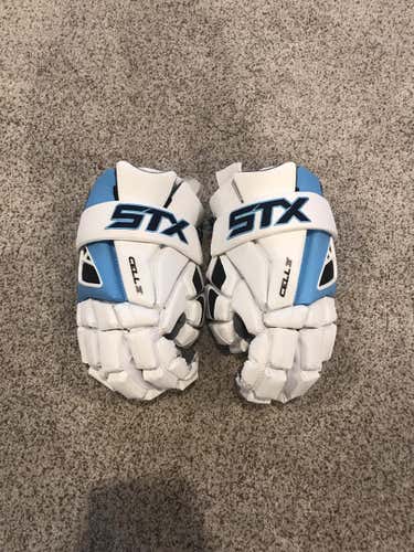 New UNC Team Issued STX Cell IV Lacrosse Gloves