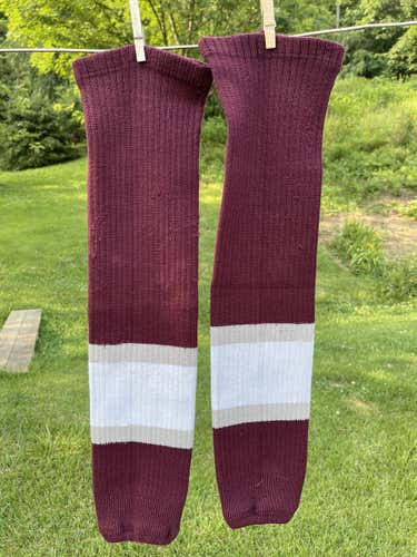 Hershey Bears Knitted Socks 90’s