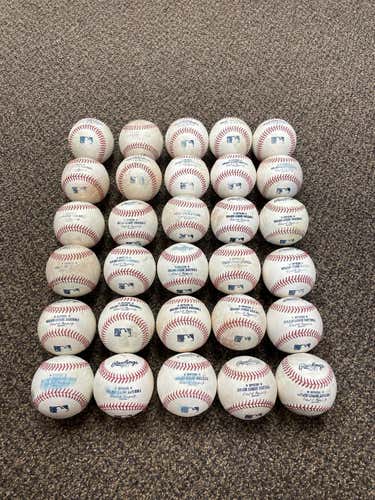 ( Official Major League Baseballs ) ( 30 Balls )