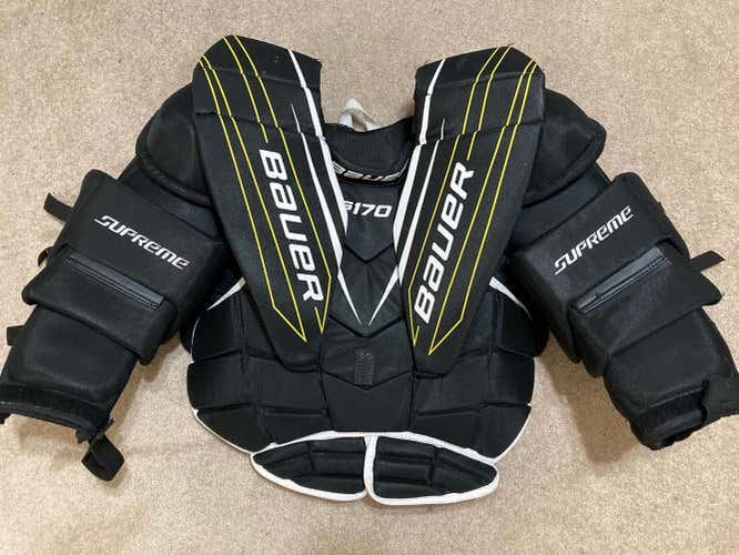 Senior Small Bauer Supreme S170 Goalie Chest Protector Like New