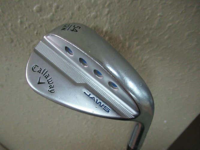 CALLAWAY JAWS MD5 54* 12 W GRIND SAND WEDGE CATALYST 80g 6.0 STIFF FLEX GRAPHITE