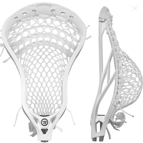 White New Attack & Midfield Warrior Strung Evo Qx-O Head