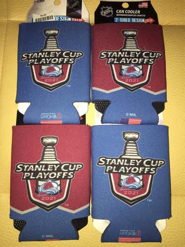 NEW STANLEY CUP PLAYOFFS 2021  COLORADO  AVALANCHE   CAN HOLDERS (COZIES)