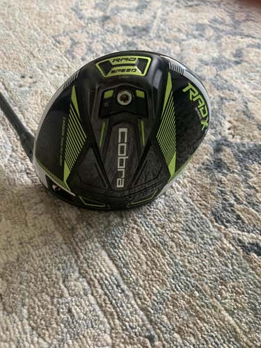 Cobra Radspeed XB driver w/ a fujikura shaft, regular flex