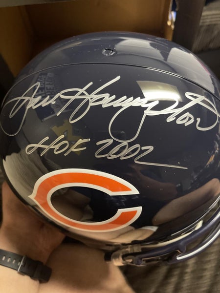 Dan Hampton signed Bears Replica helmet