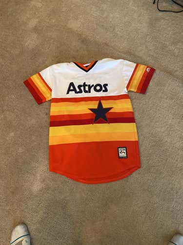 Houston astros Nolan ryan jersey retro majestic coolbase