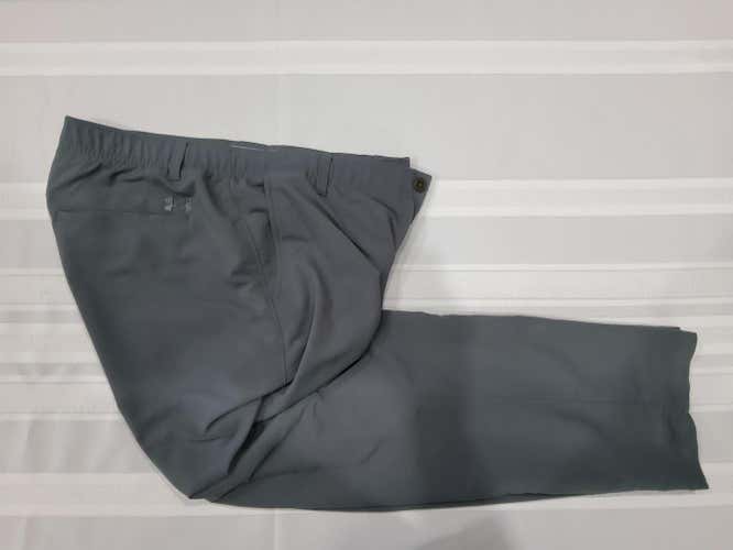 Gray Men's Used Adult Size 38/30 Under Armour Golf Pants