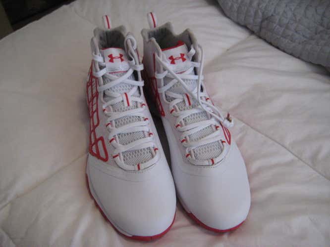 Under Armour UMD Maryland lacrosse turf shoes cleats NEW sz 13