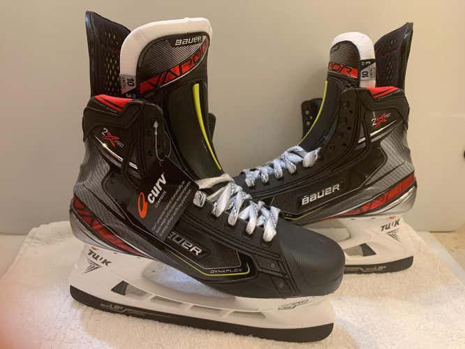New Bauer Size 10 Fit 3 Vapor 2X Pro Hockey Skates