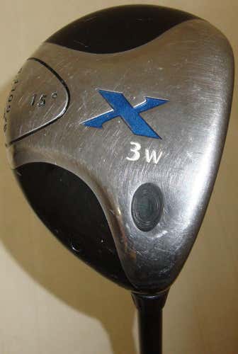 Callaway X 3W / 15 Degree / Stiff Flex Callaway Fujikura Shaft Right Handed