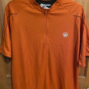 Orange Men's Large Canari Cycling Jersey