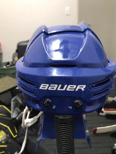Blue New Small Bauer  Re-Akt 75 Helmet