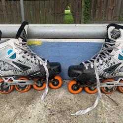 Used Senior Mission Inhaler FZ-1 Inline Skates Regular Width Size 11.5