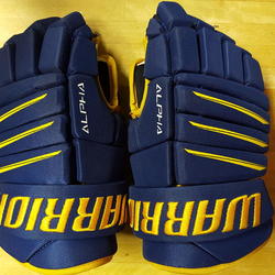 Used Warrior Alpha QX4 Gloves 12"