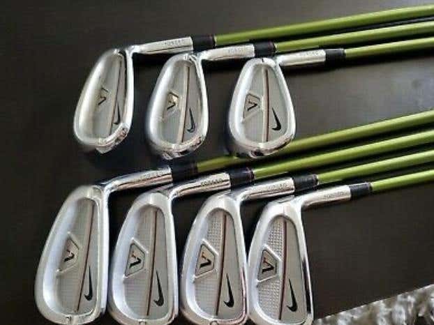 Nike victory red split cavity irons