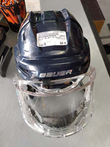 Used Bauer Re Akt Md Ice Hockey Helmets