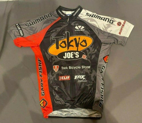 Voler Tokyo Joe's Shimano Fox Trek Store 3/4-Zip Cycling Bike Jersey Men's Med