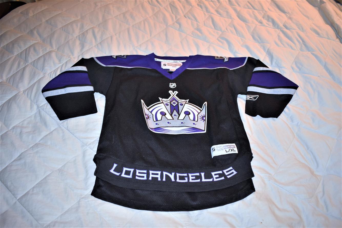 Reebok Authentic London Knights OHL Hockey Jersey Size Youth L/XL 