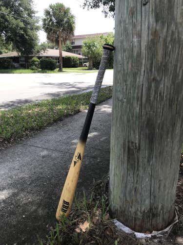 Used High School/College BBCOR Certified Other Wood BamBooBat Bat (-3) 30 oz 33"